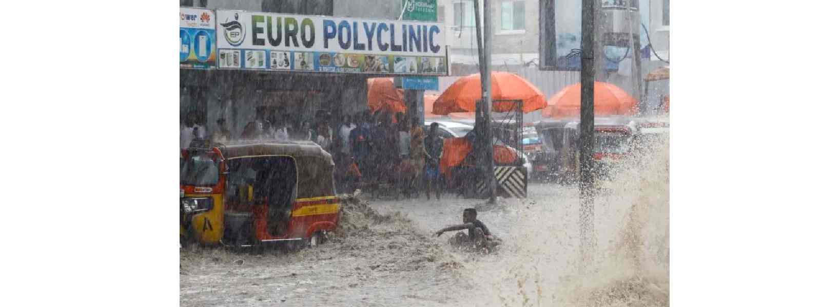 ගංවතුර සහ නායයෑම්වලින් ටැන්සානියාවේ 47ක් මරුට..